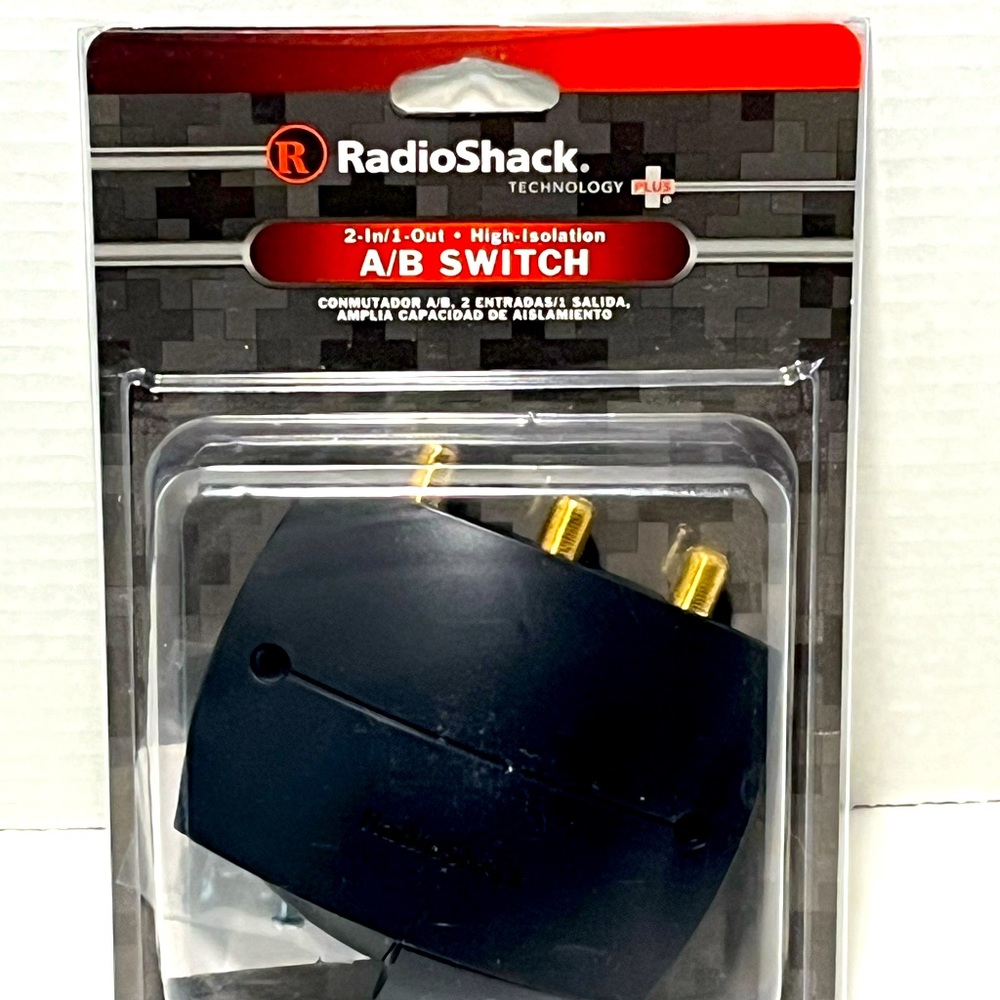 Radio shack A/B switch